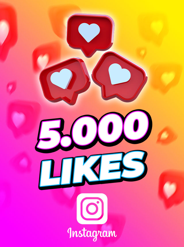 Instagram 5000 Likes