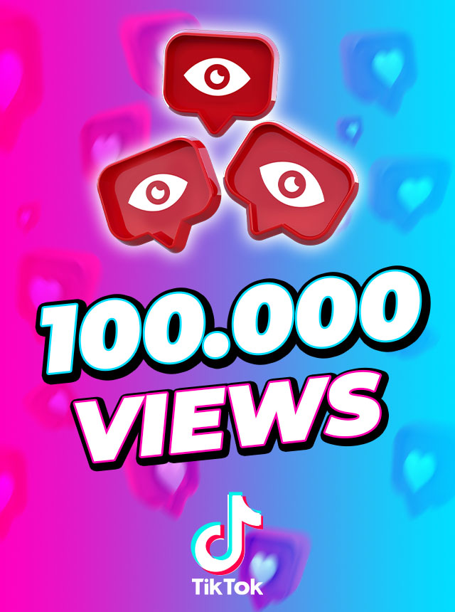 TikTok 100000 Views