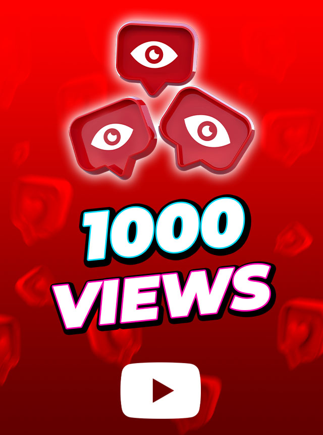 Youtube 1000 Views