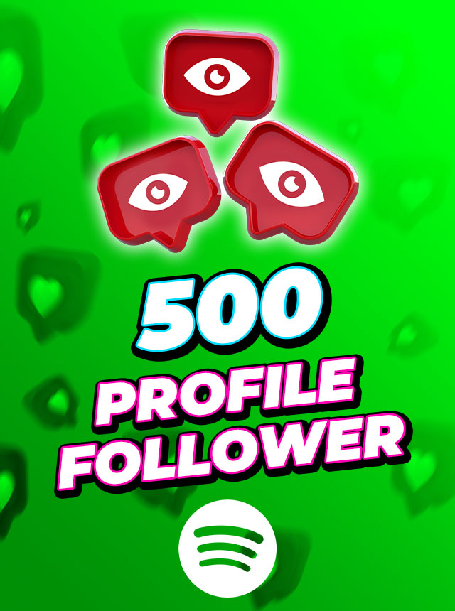 Spotify 500 Profile Followers