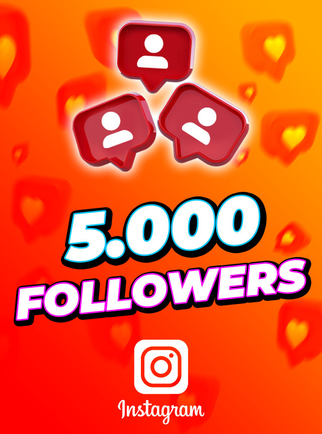 Instagram 5000 Followers