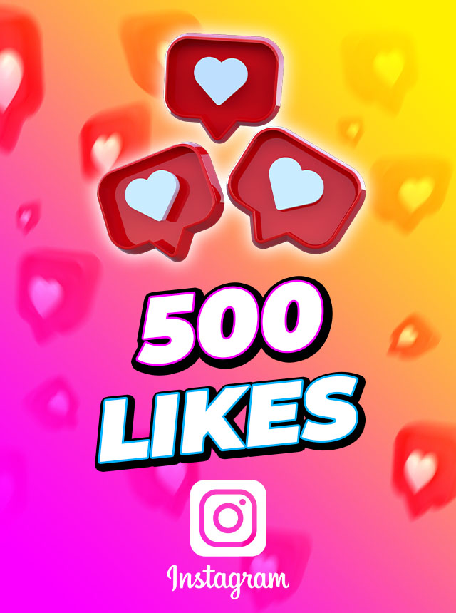 Instagram 500 Likes