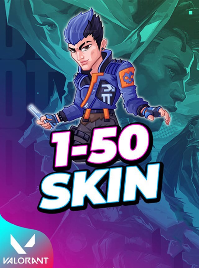 Valorant Random Account 1-50 Skins